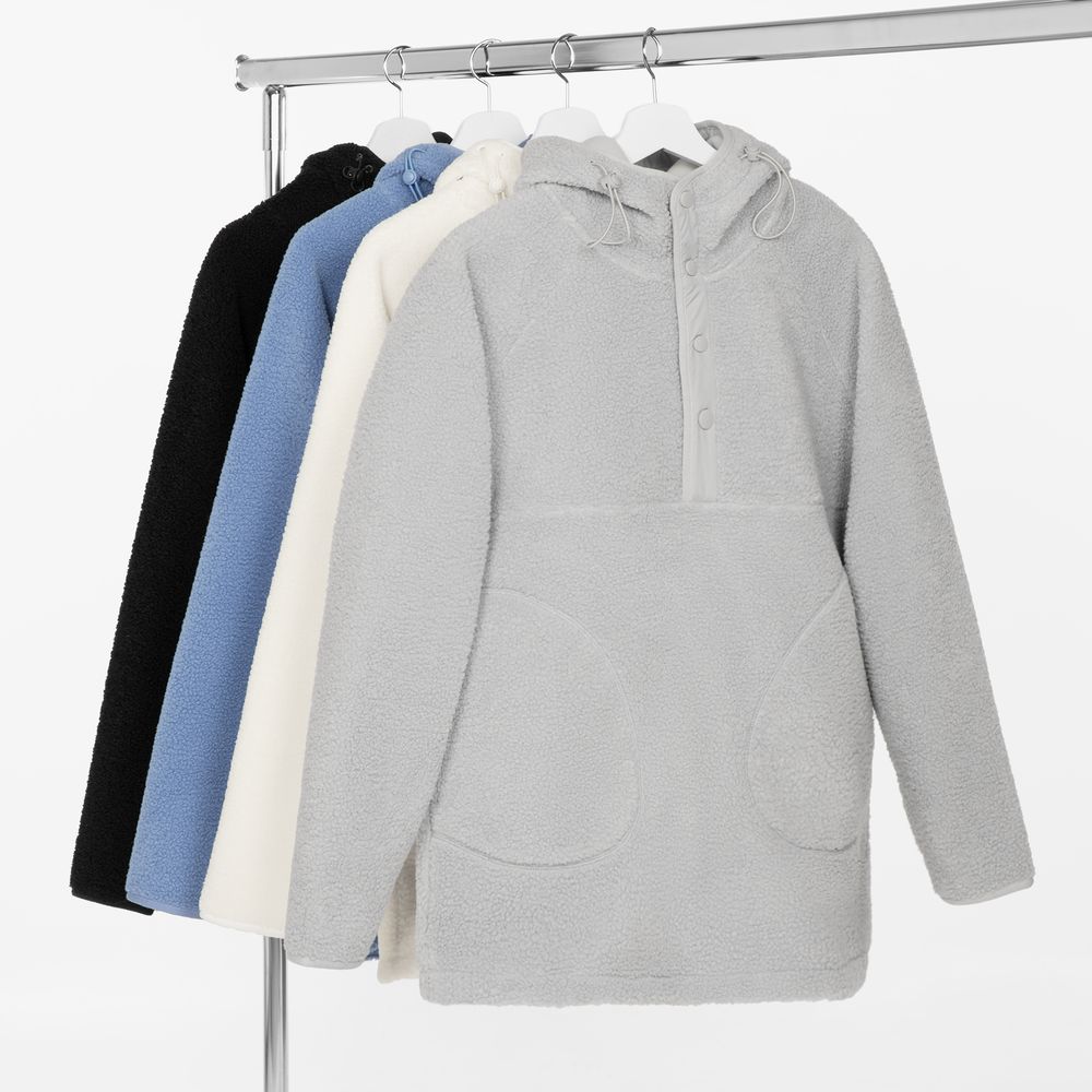 Анорак унисекс Oblako, черный-3