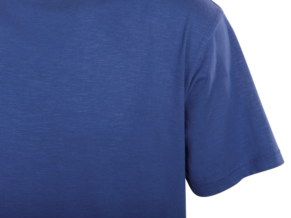 Футболка из джерси с протяжками Portofino унисекс, классический синий-11