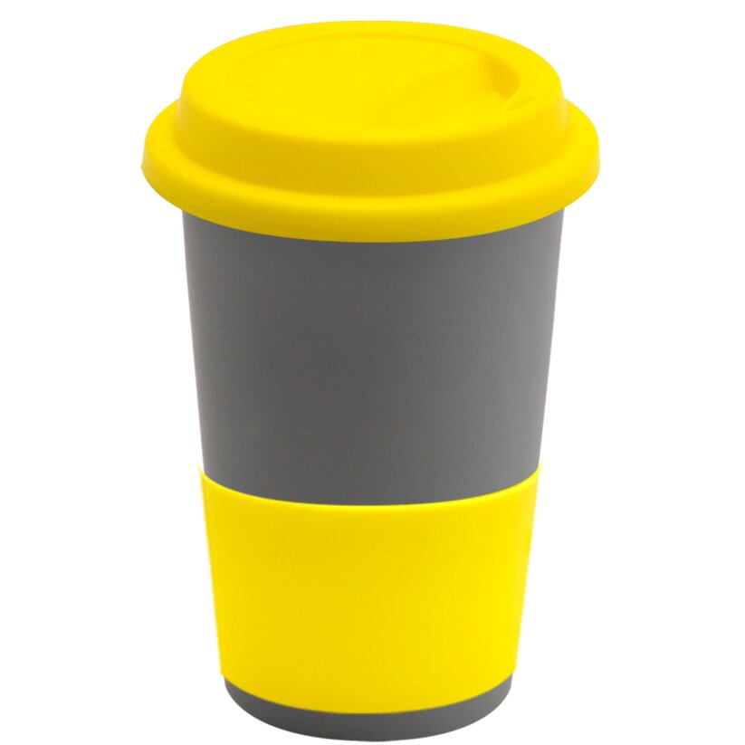Кружка Magic To Go, Серый/Жёлтый-0