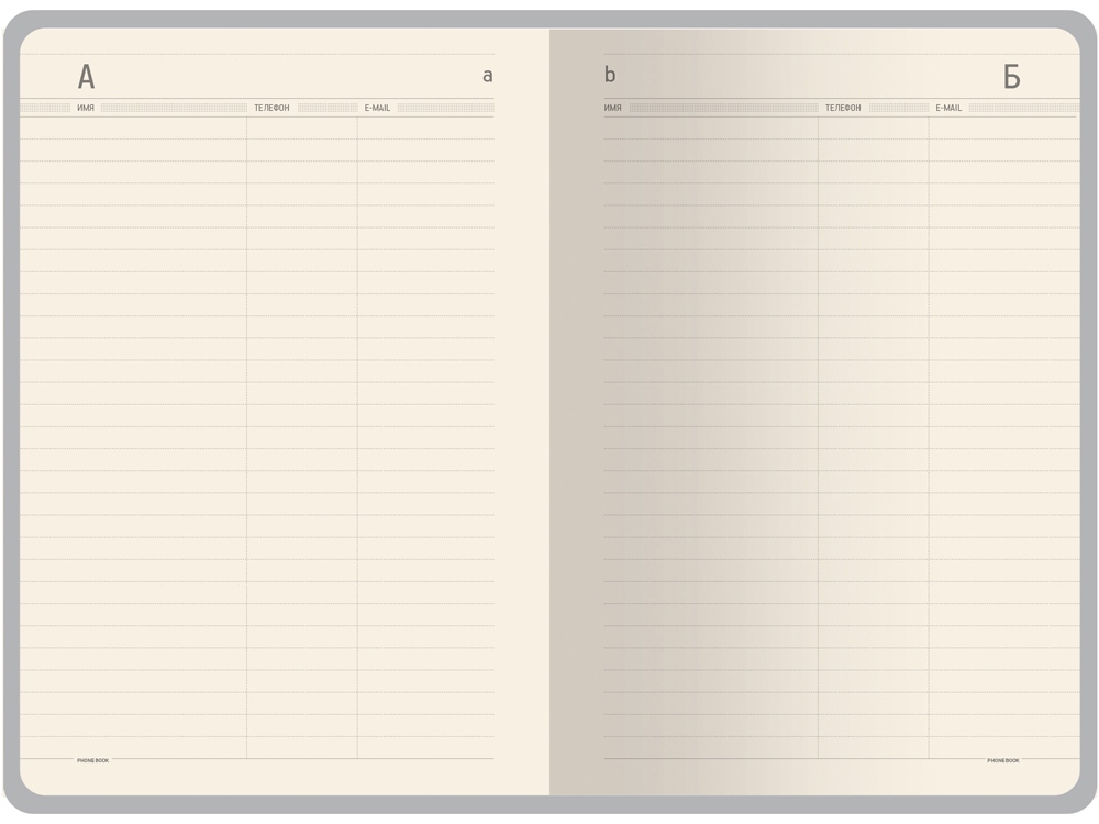 Ежедневник недатированный А5 Megapolis Nebraska Flex, черный с золотым обрезом-7