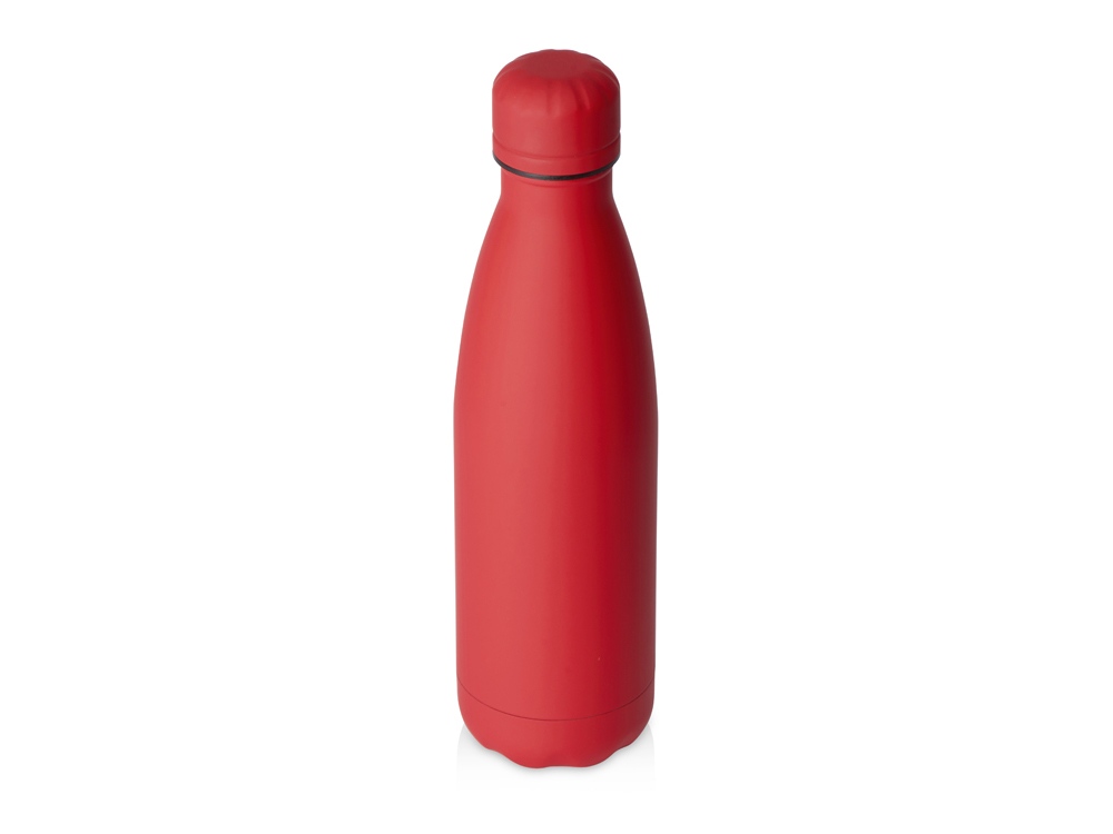 Вакуумная термобутылка Vacuum bottle C1, soft touch, 500 мл, красный-0