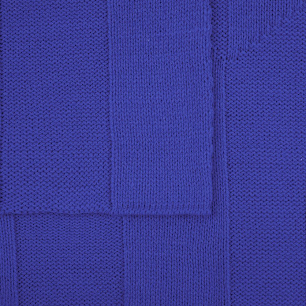 Плед Rombus, синий (василек)-2