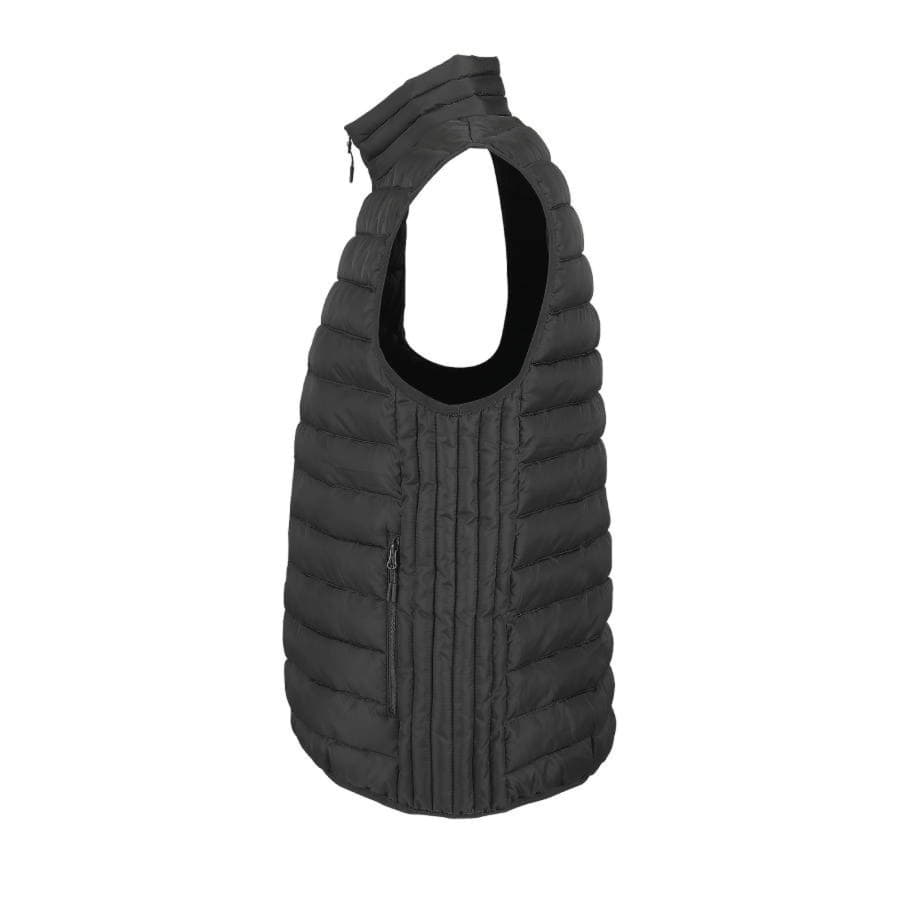 Жилет мужской STREAM, таффета 280Т, темно-серый-2