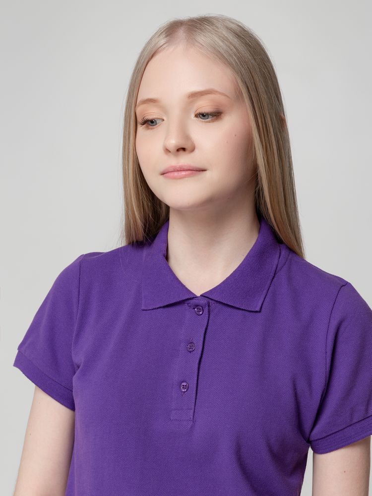 Рубашка поло женская Virma Lady, фиолетовая-6