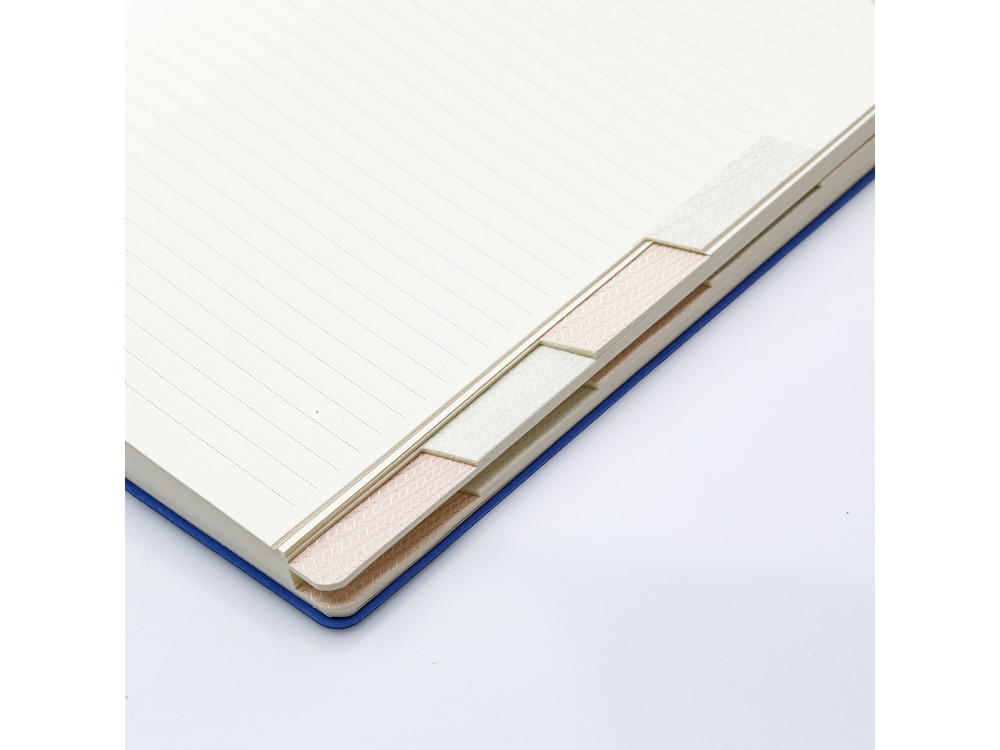 Ежедневник недатированный с индексами А5 Bergamo, черный-2