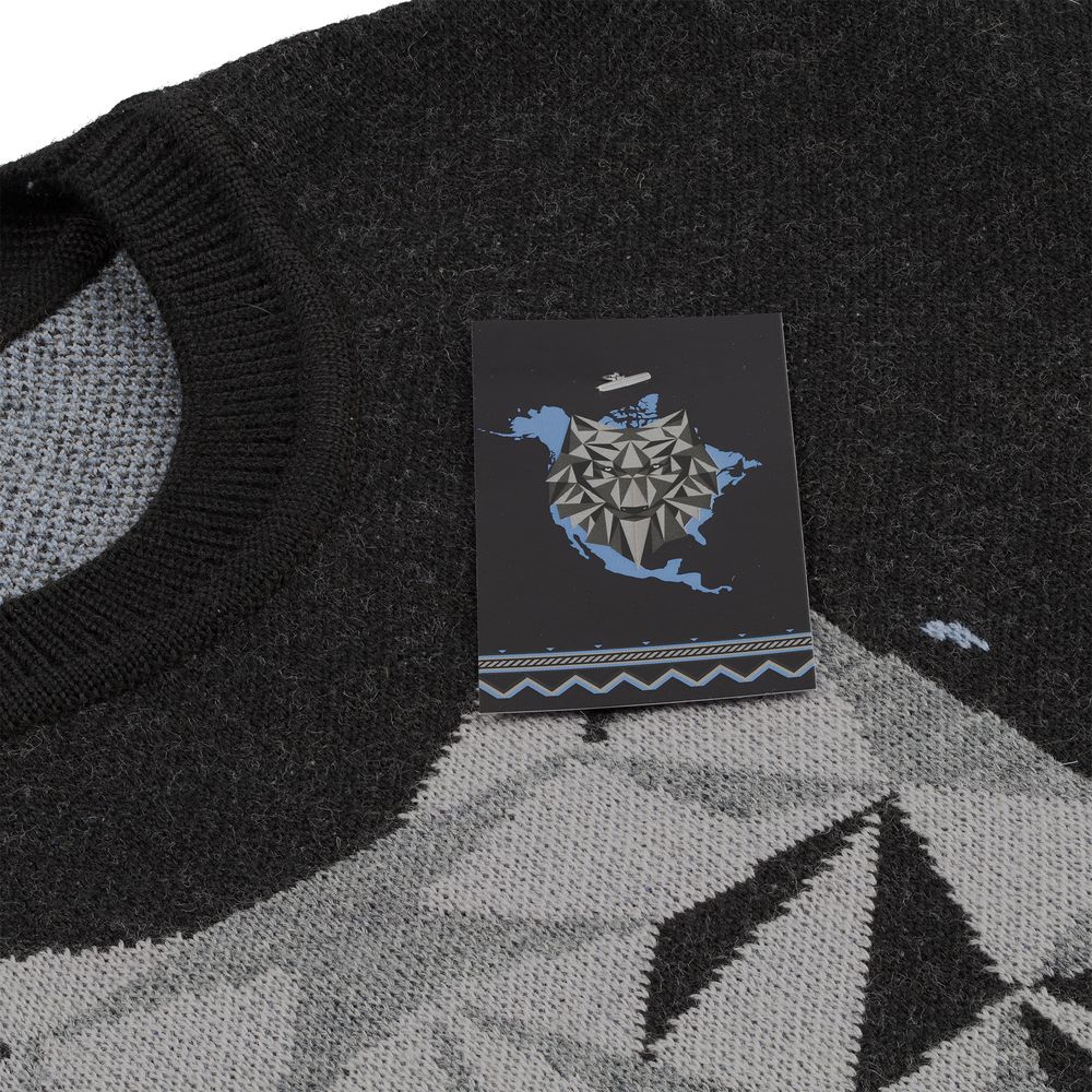 Джемпер Totem Wolf, черный-2