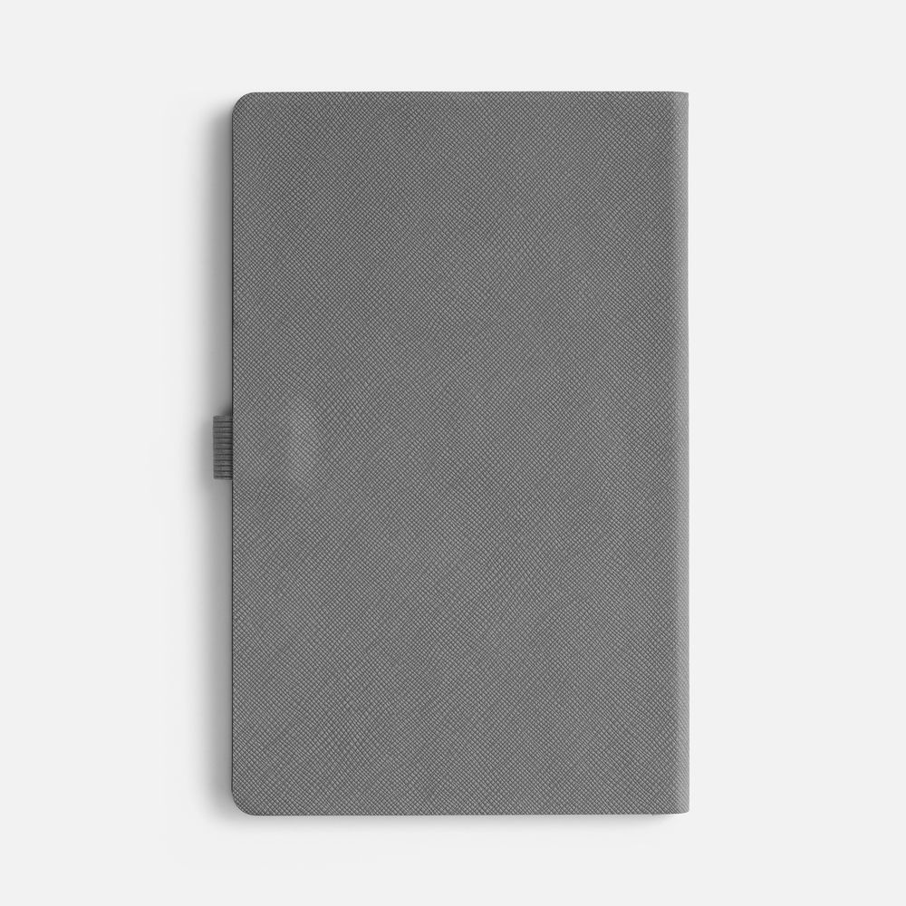 Ежедневник Lungo, недатированный, серый-2