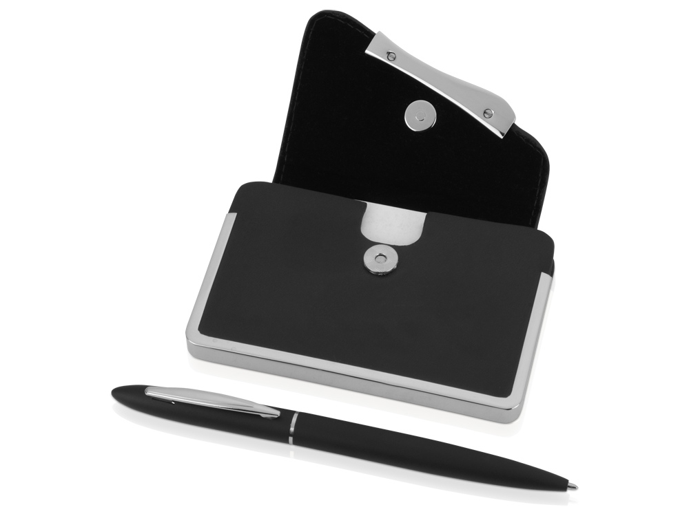 Набор: визитница, шариковая ручка-1