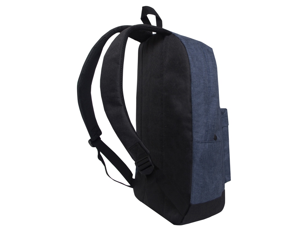 Рюкзак TORBER ГРАФФИТИ, синий, полиэстер меланж, 46 х 29 x 18 см-2