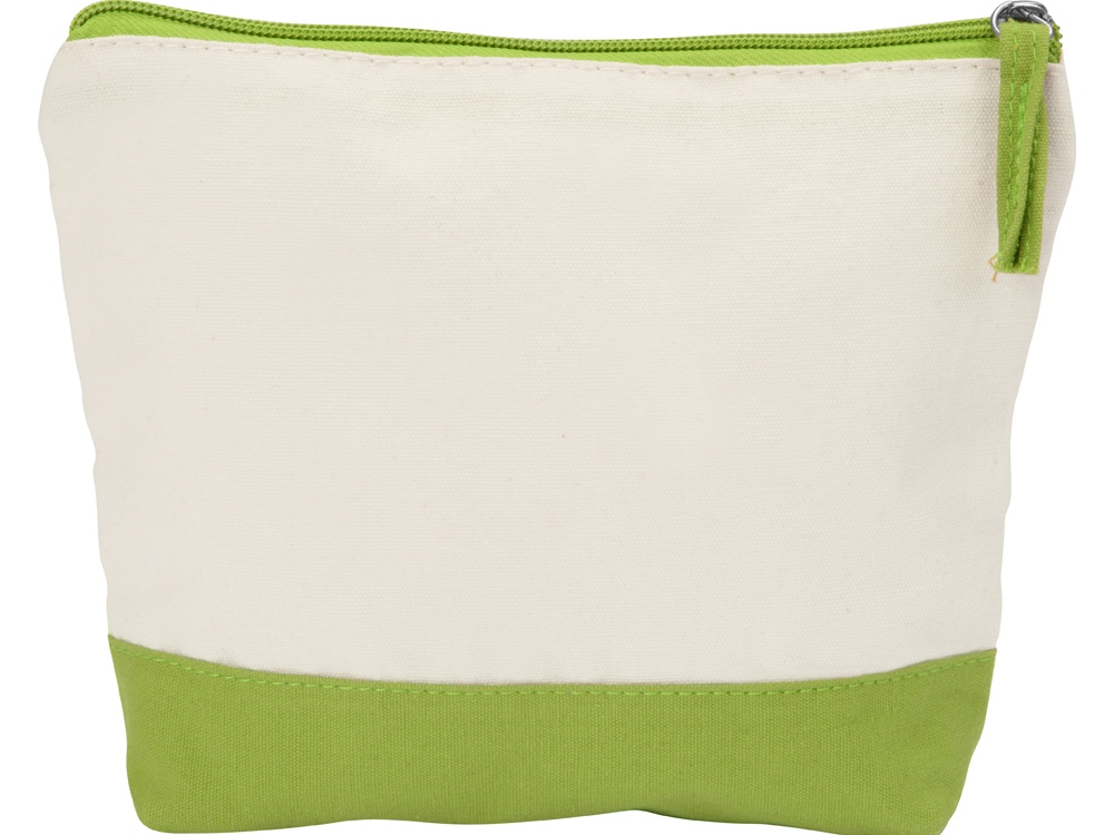 Косметичка хлопковая Cotton, зеленое яблоко-1