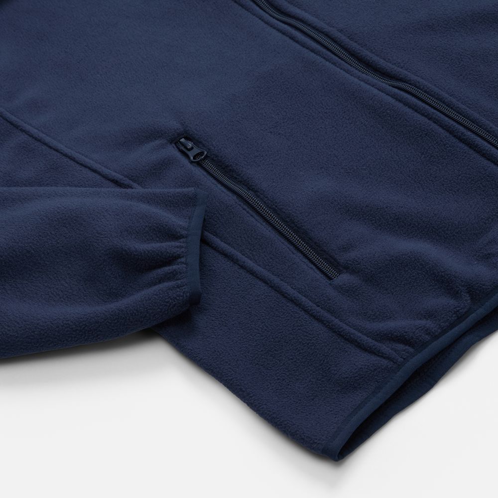 Куртка флисовая унисекс Ben Mac, темно-синяя-2