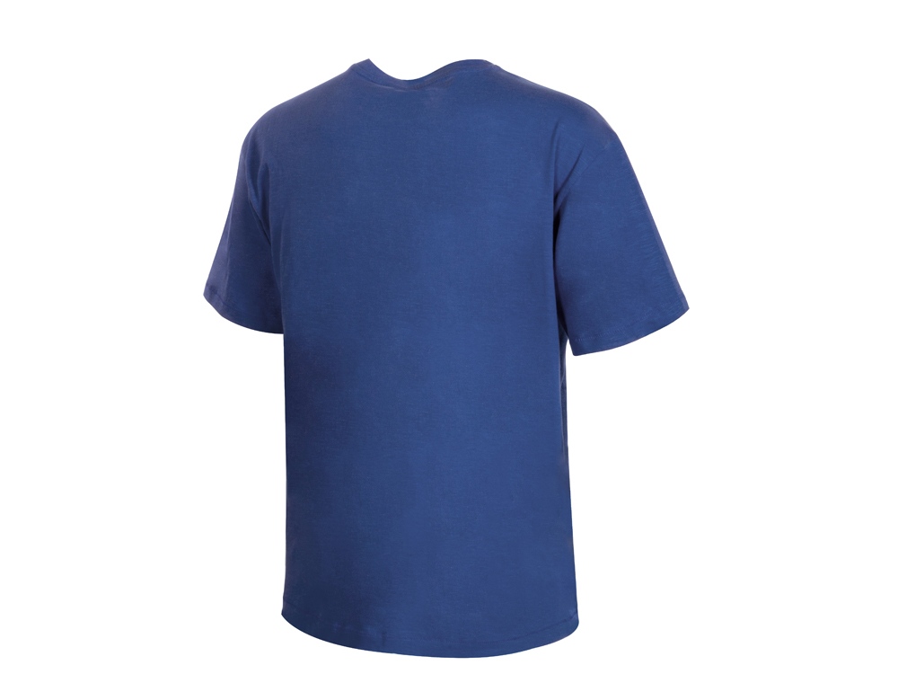Футболка из джерси с протяжками Portofino унисекс, классический синий-7