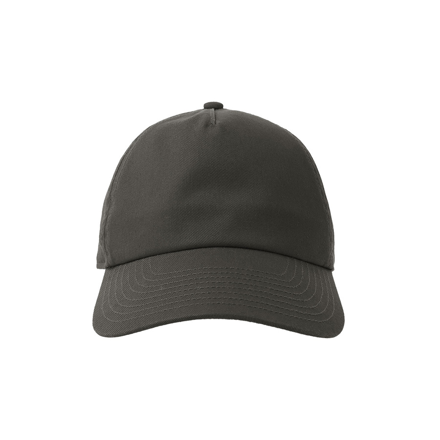 Бейсболка DAD HAT-S, 6 клиньев, металлическая застежка, темно-серый-2