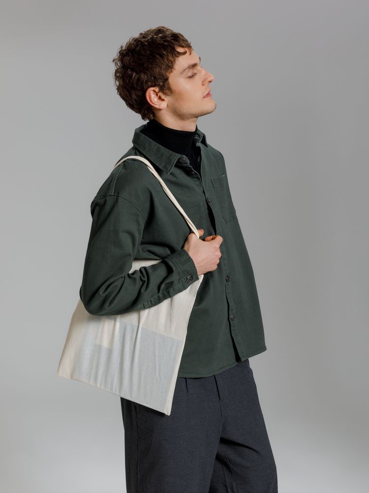 Сумка для покупок Cottonica Recycle, неокрашенная-3