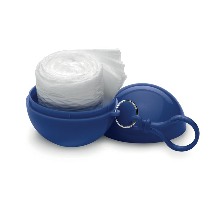 Дождевик в круглом чехле, синий-2