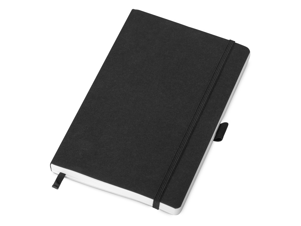 Блокнот из моющегося крафта и каменной бумаги А5 Fleekstone, гибкая обложка, черный-0