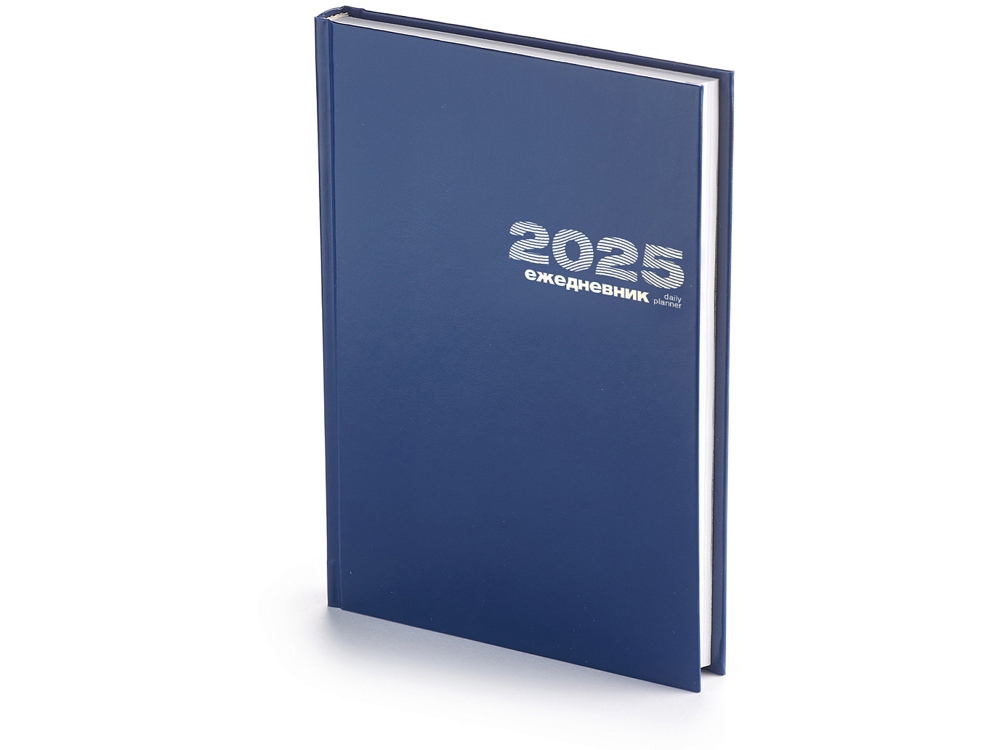 Ежедневник А5 датированный Бумвинил 2025, синий-0