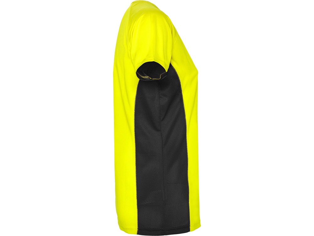 Футболка Shanghai женская, неоновый желтый/черный-3