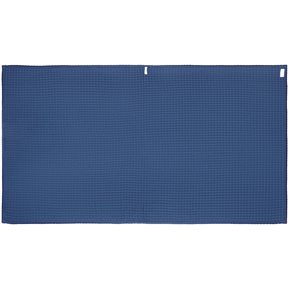 Полотенце вафельное Gentle, большое, темно-синее-1