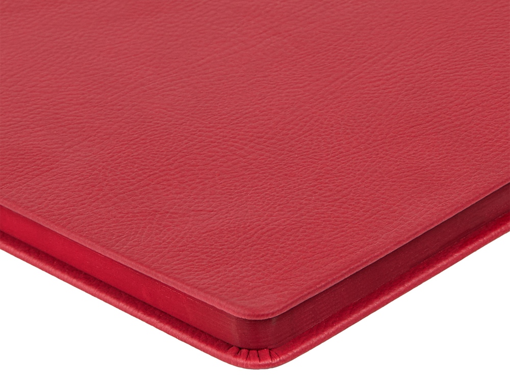 Ежедневник недатированный А5 Megapolis Nappa, бордовый-4