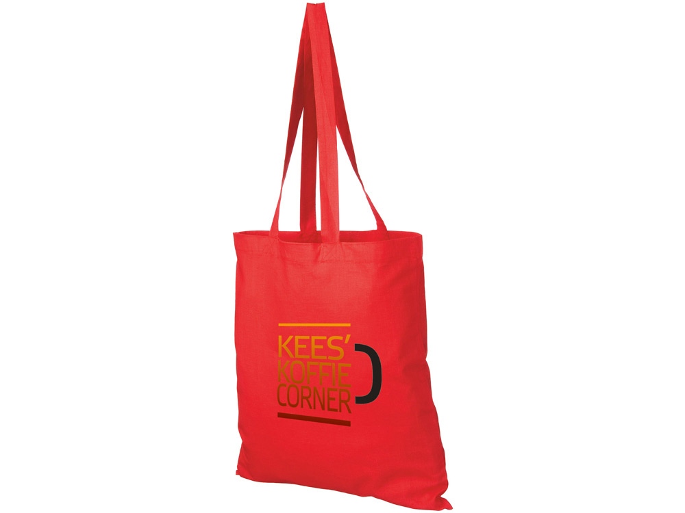 Сумка хлопковая Carolina, красный-3