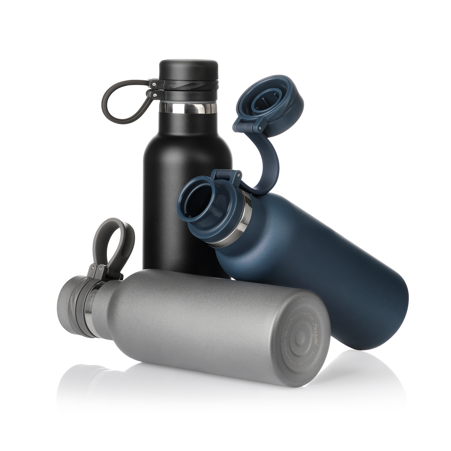 Термобутылка вакуумная герметичная Модена (Modena), синяя-10