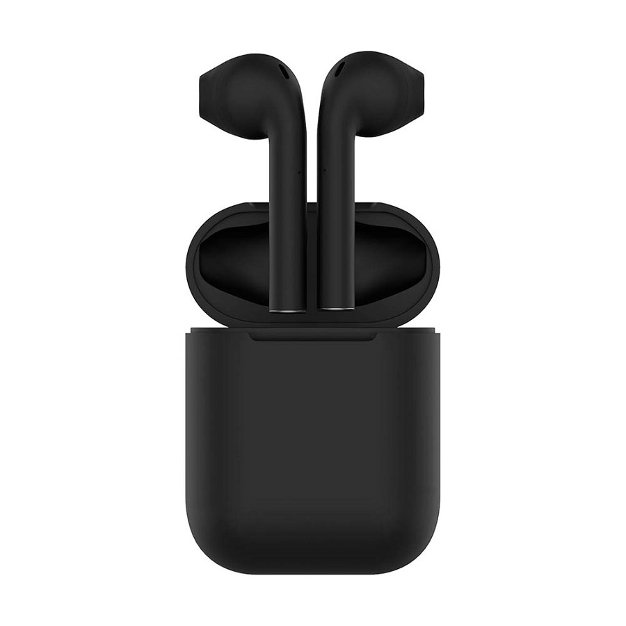 Наушники беспроводные с зарядным боксом TWS AIR SOFT, цвет черный , черный-0
