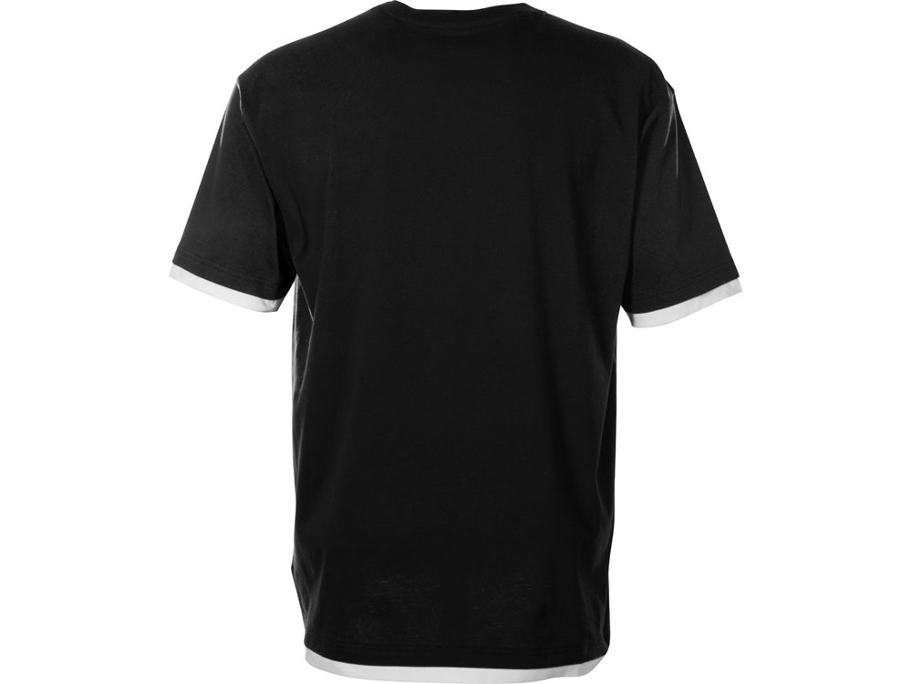 Футболка Rotterdam мужская, черный/белый-7