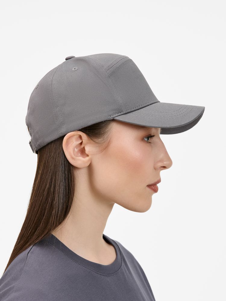 Бейсболка Settaro, серая-4