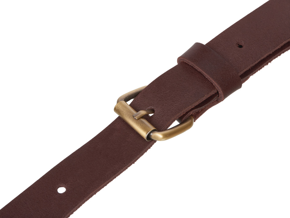 Фартук из канваса с ремнями из натуральной кожи, материал: канвас смесовый, плотность 450 гр/м, натуральная кожа КРС, цвет черный, коричневый темный-8