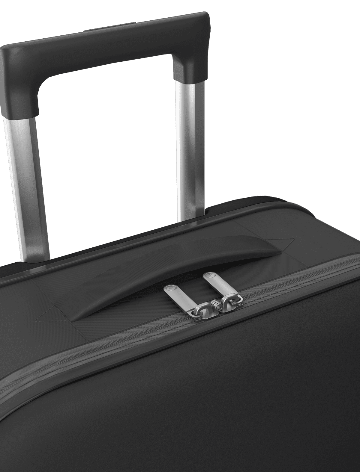 Чемодан складной Rollink Vega II 55x40x20 см, 2 колеса, черный-4