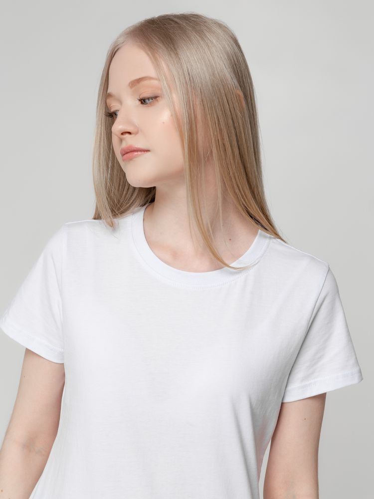 Футболка женская T-bolka Lady, белая-6