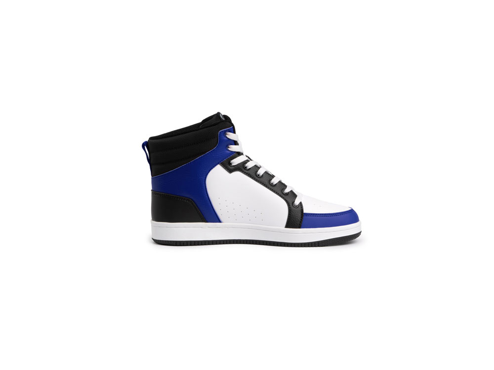 Кеды Space унисекс, черный/белый/королевский синий-0