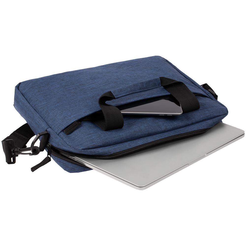 Сумка для ноутбука Delegate, синяя-3