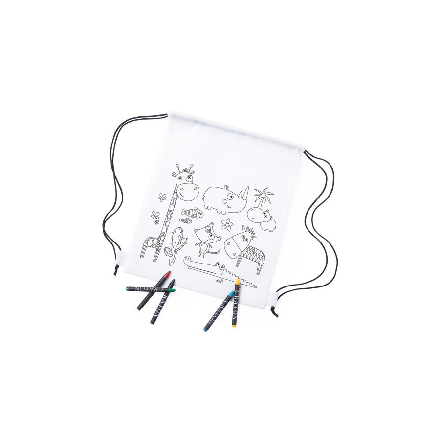 Рюкзак для раскрашивания WIZZY , белый-0