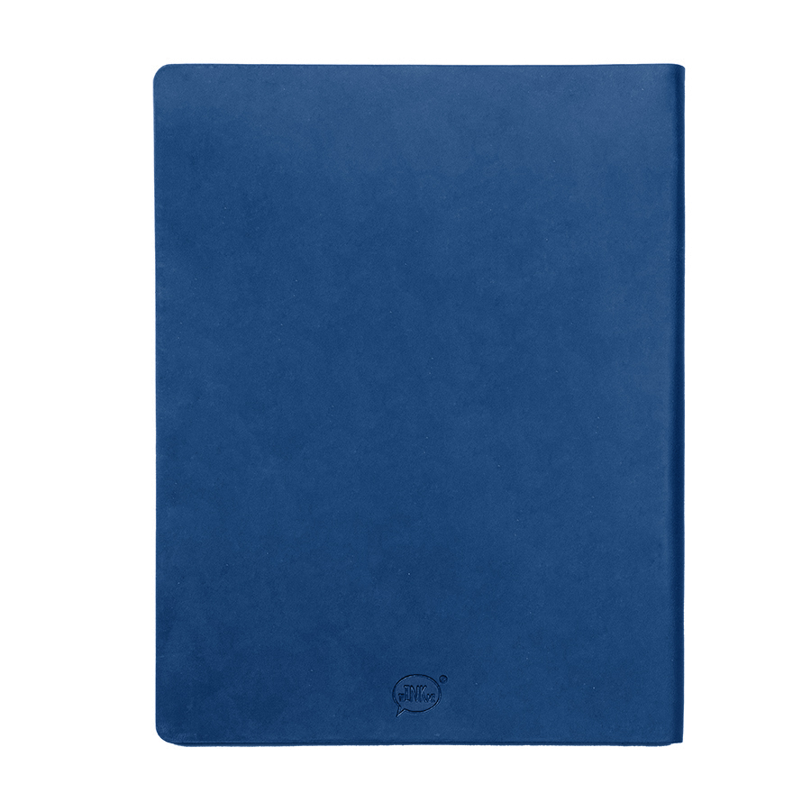 Бизнес-блокнот BIGGY, формат B5,  в клетку, синий-5