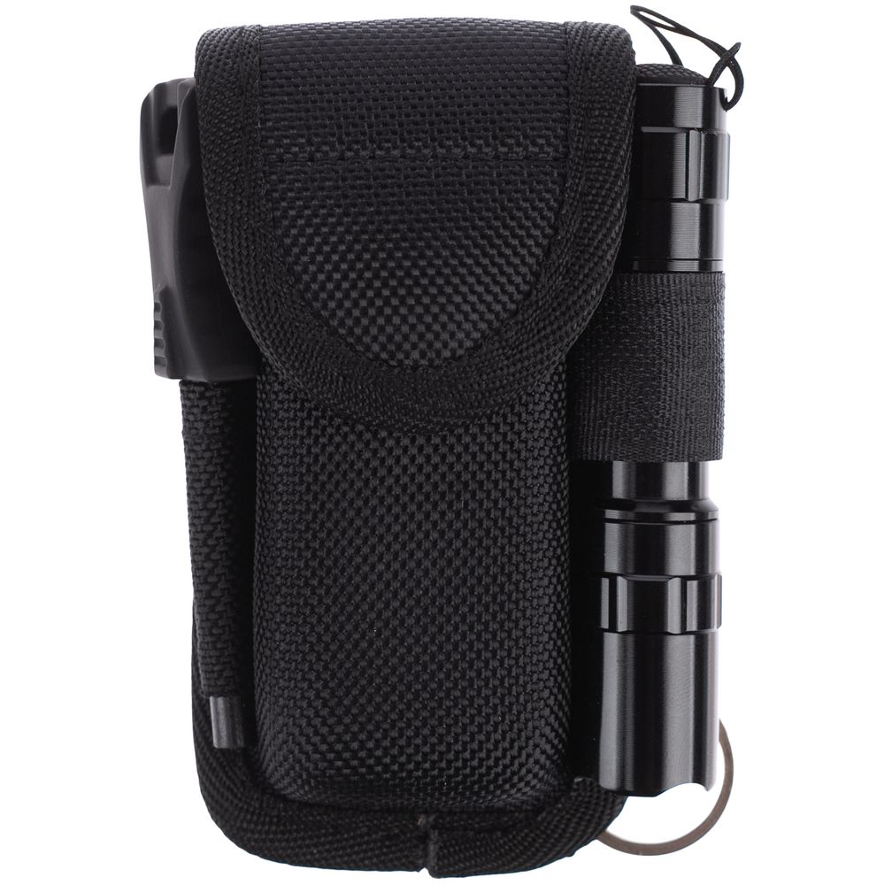 Набор Forster: мультиинструмент, фонарик, огниво, черный-3