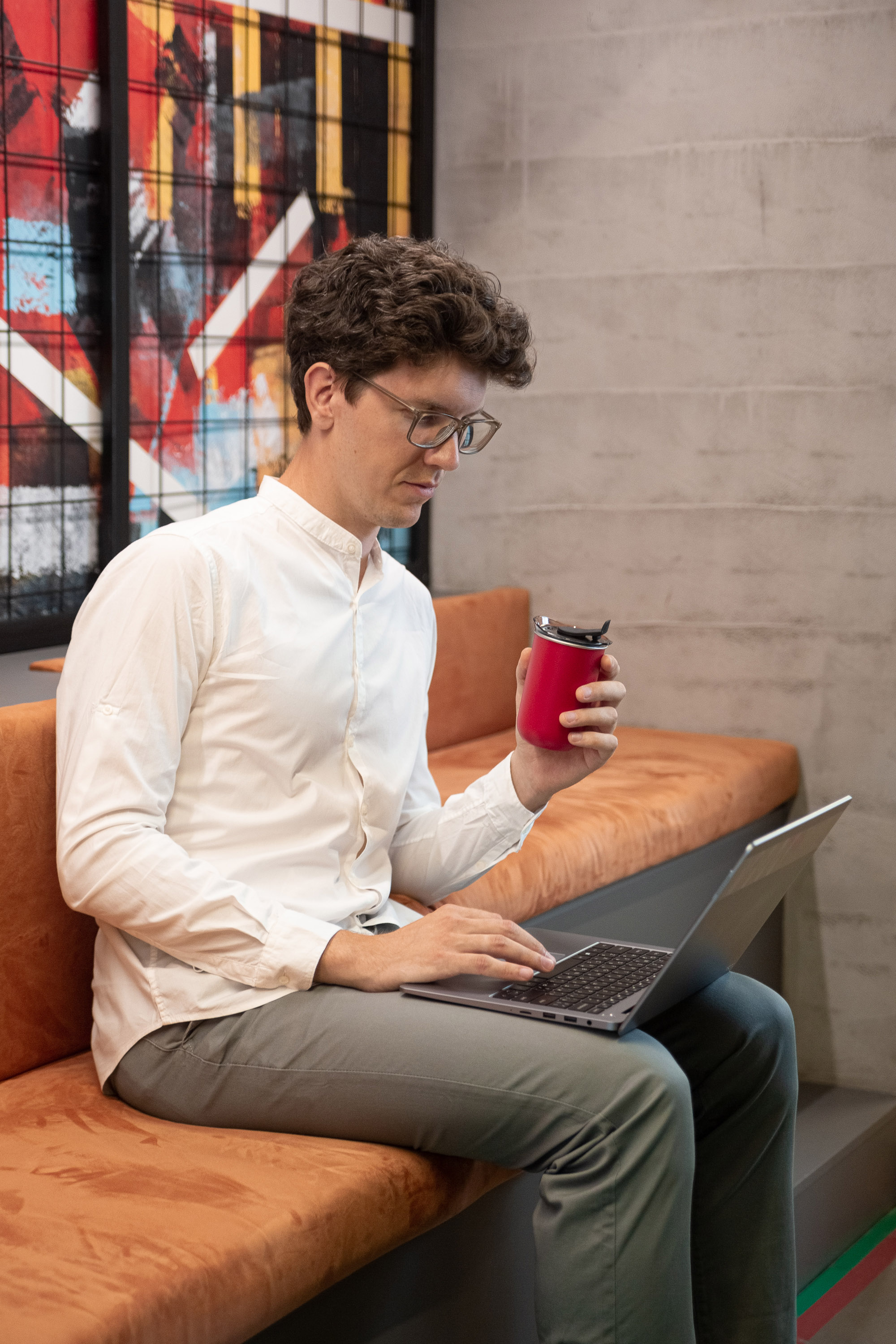 Кофер Light (красный)-9