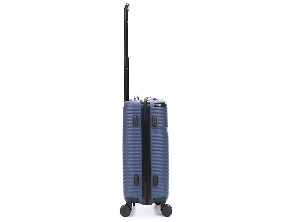 Чемодан TORBER Onego, синий, ABS-пластик, 59,5 х 39,5 х 24 см, 46 л-11