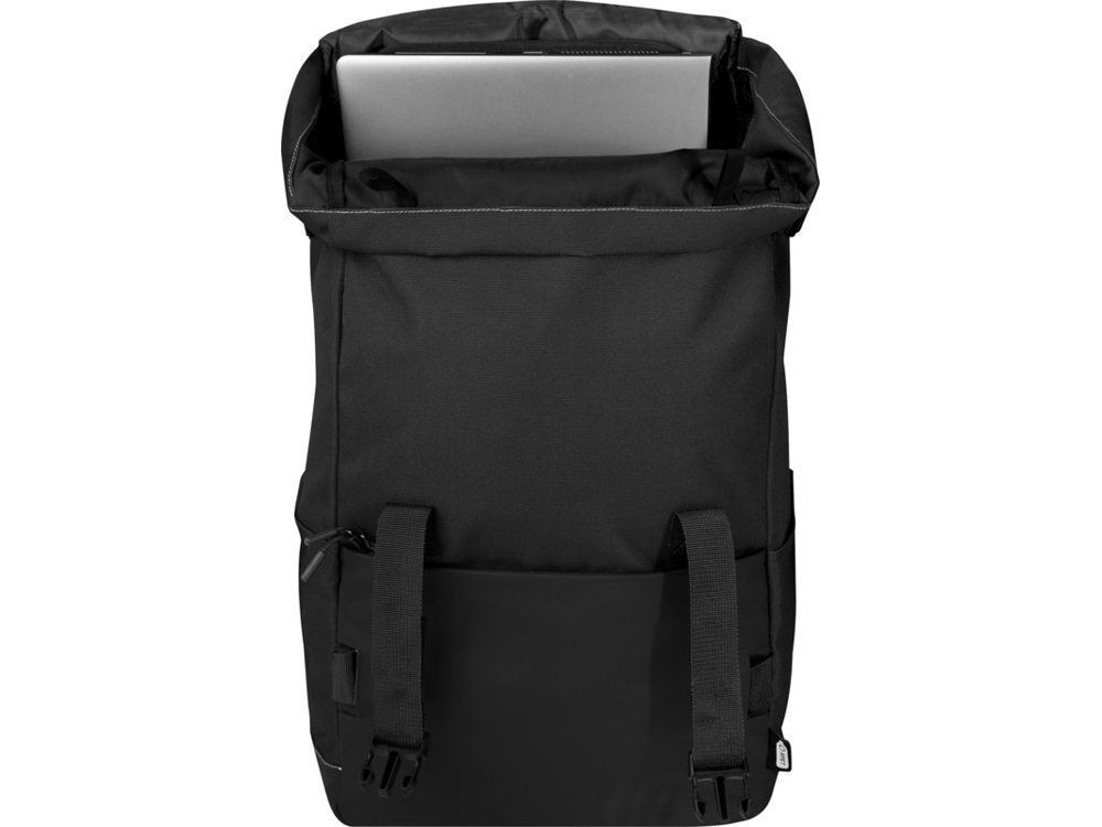 Roam модульный рюкзак из переработанных материалов, сертифицированных согласно GRS - сплошной черный-3