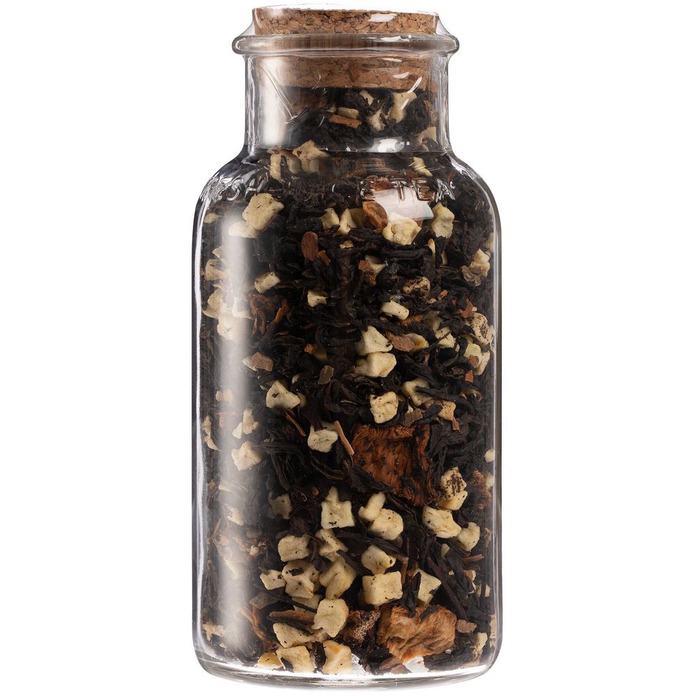 Чай «Сокочай», черный с соком ананаса, с кусочками ананаса, яблока и корицы-0