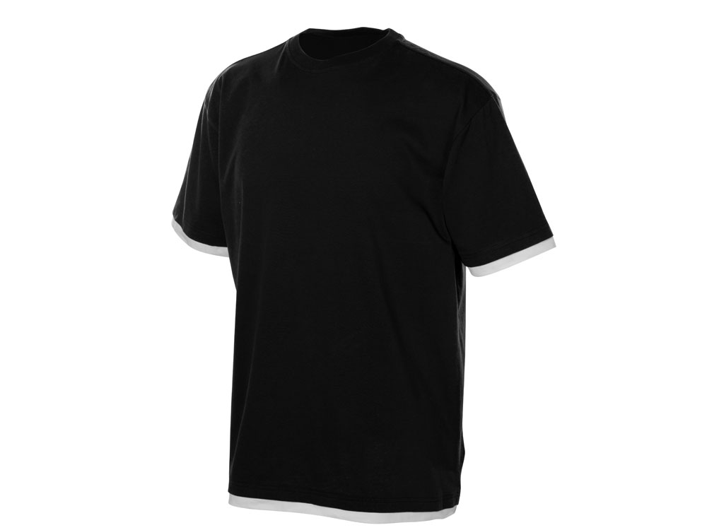 Футболка Rotterdam мужская, черный/белый-4