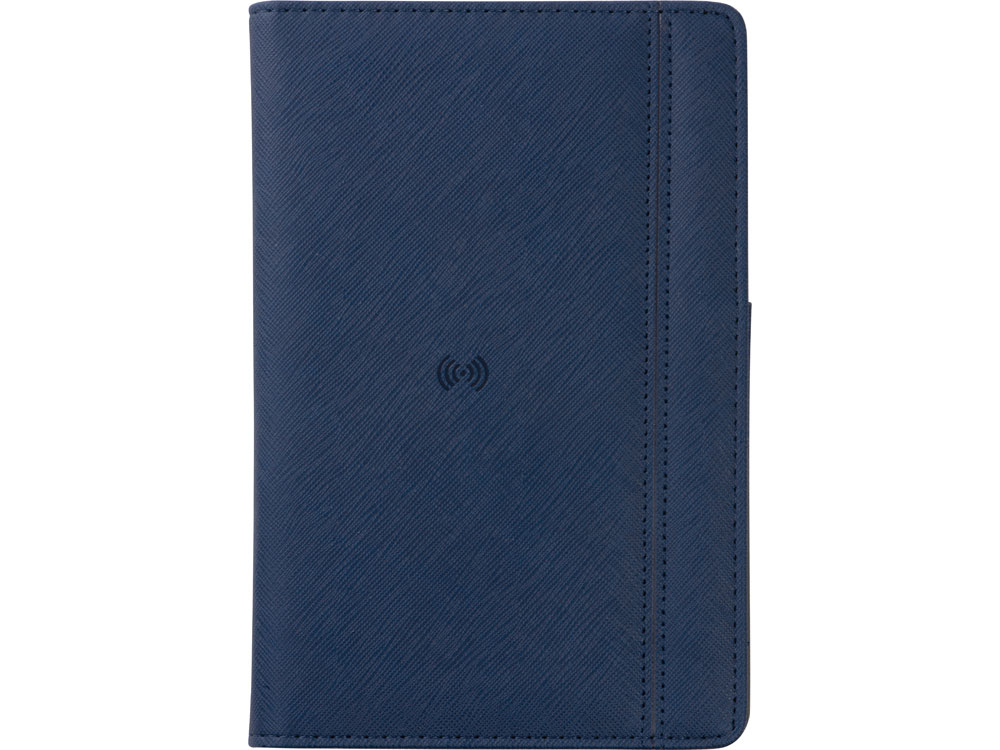 Органайзер с функцией беспроводной зарядки Manner, 5000 mah, темно-синий-1