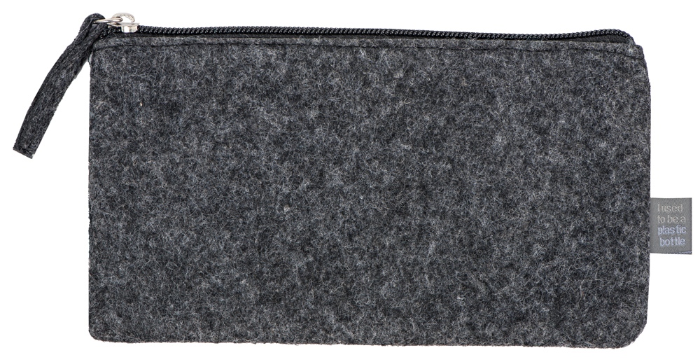 Пенал из RPET-фетра Felt, серый-3