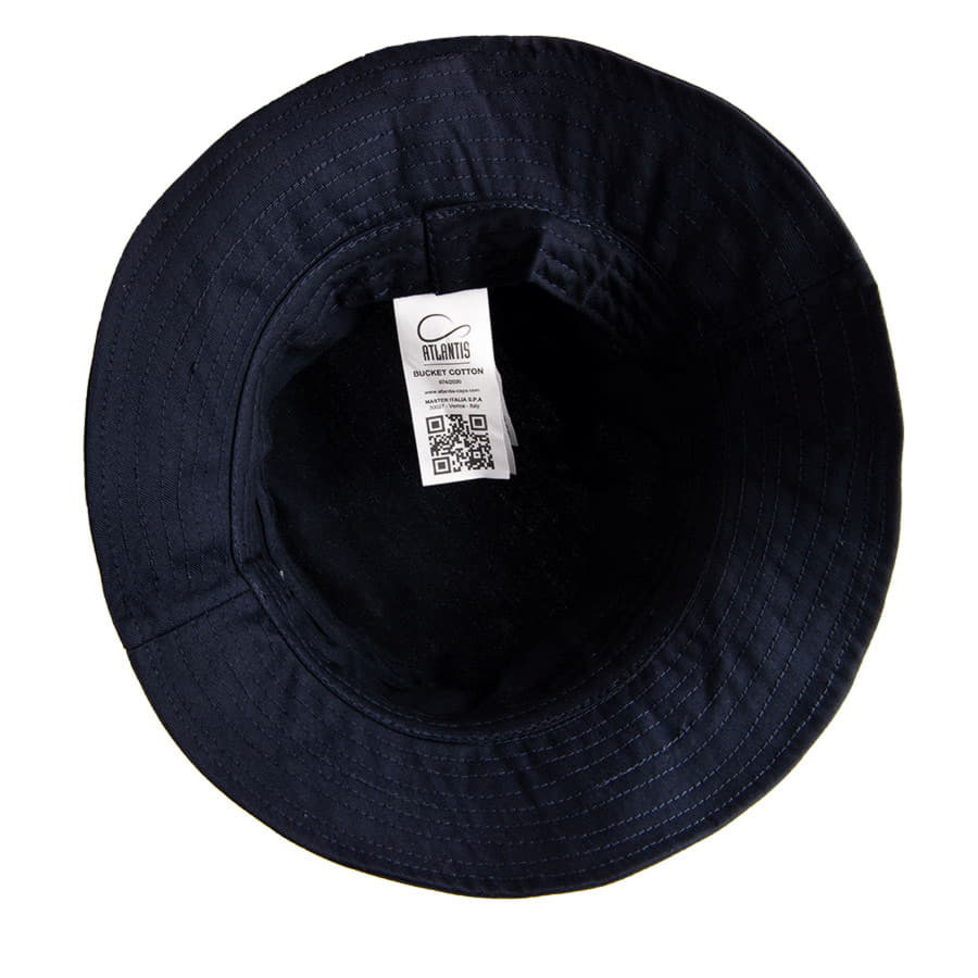 Панама BUCKET COTTON 180, темно-синий-5