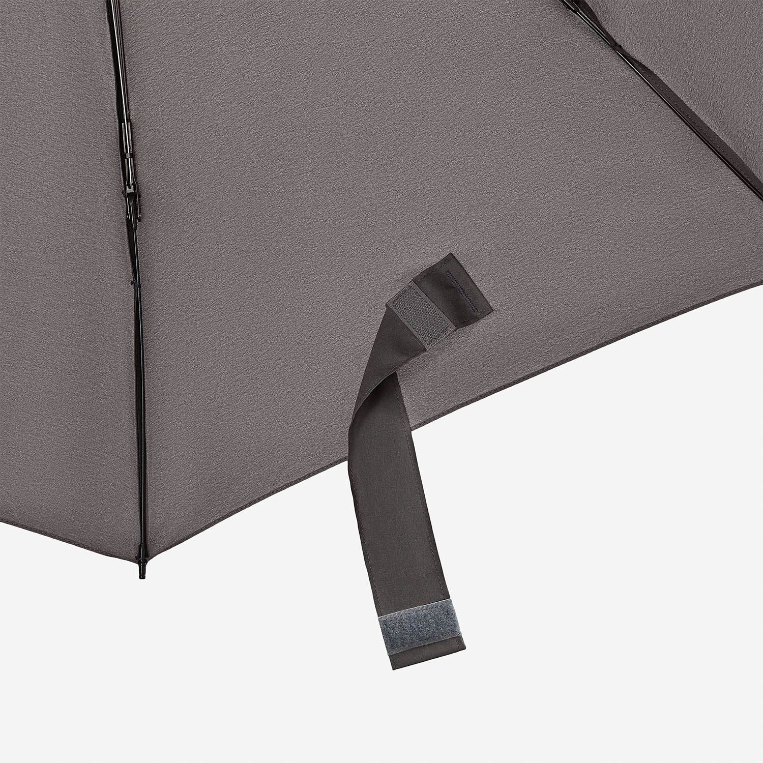 Зонт обратного сложения Олимп (Olymp), серый-5