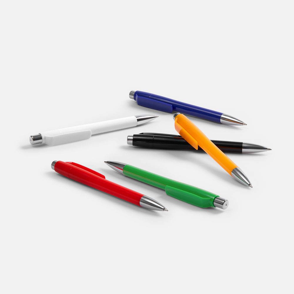 Ручка шариковая Klippa, синяя-2