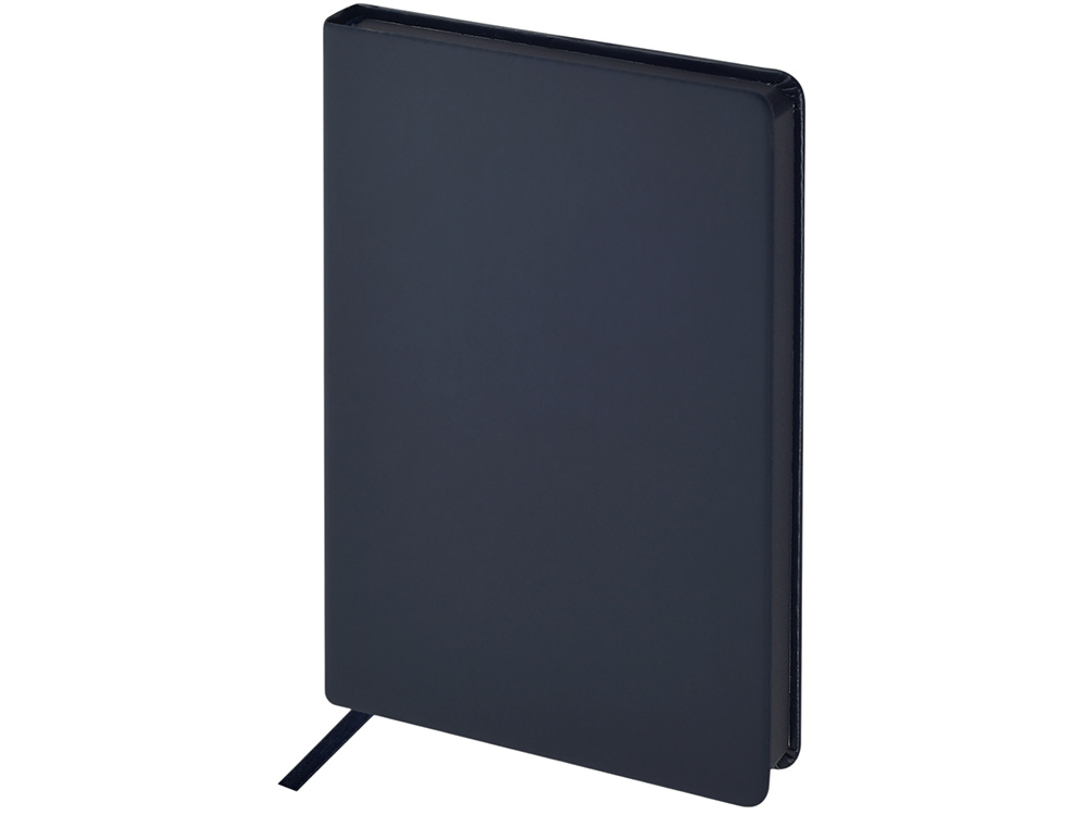 Ежедневник А5 Megapolis Color New soft-touch, темно-синий navy-2