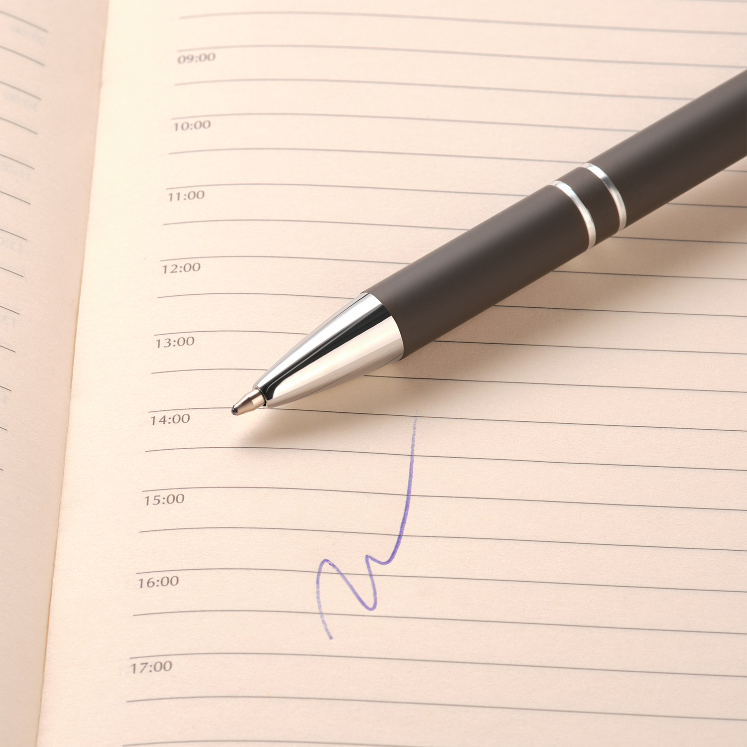 Шариковая ручка Alpha, какао-3