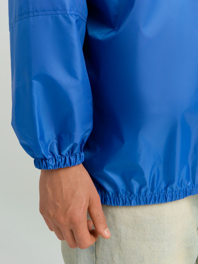 Дождевик-анорак Alatau, укороченный, синий, единый размер-3